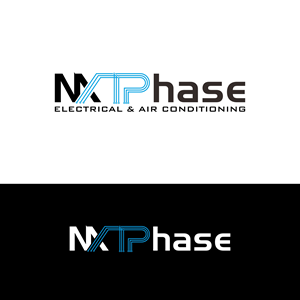 Logo Design by hidro for Nxt Phase Electrical & Air Conditioning | Design: #36779956