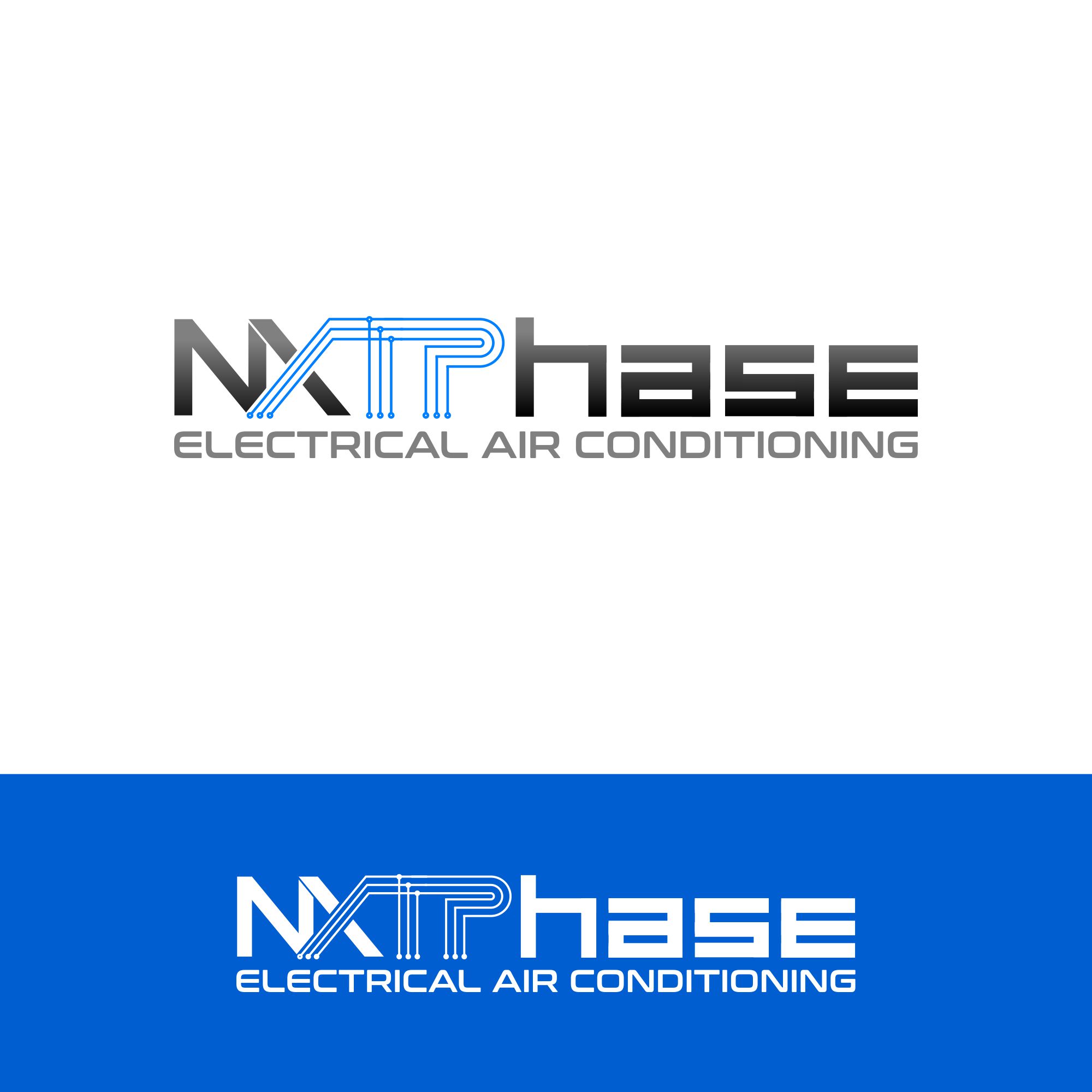 Diseño de Logo por agustian spades para Nxt Phase Electrical & Air Conditioning | Diseño #36808616