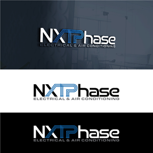 Logo Design by Owltive for Nxt Phase Electrical & Air Conditioning | Design: #36788073