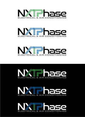 Diseño de Logo por Owltive para Nxt Phase Electrical & Air Conditioning | Diseño: #36799235