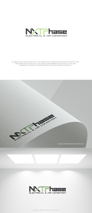 Diseño de Logo por zebronicgraphic para Nxt Phase Electrical & Air Conditioning | Diseño: #36782995