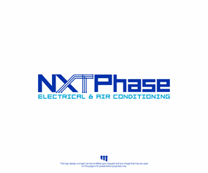 Diseño de Logo por MBARO para Nxt Phase Electrical & Air Conditioning | Diseño: #36811794