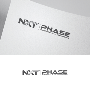 Logo Design by Maxo-Biz for Nxt Phase Electrical & Air Conditioning | Design: #36803167