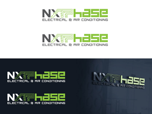 Diseño de Logo por Pro_DesignMaster para Nxt Phase Electrical & Air Conditioning | Diseño: #36807512