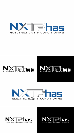 Diseño de Logo por artes aquino para Nxt Phase Electrical & Air Conditioning | Diseño: #36789087