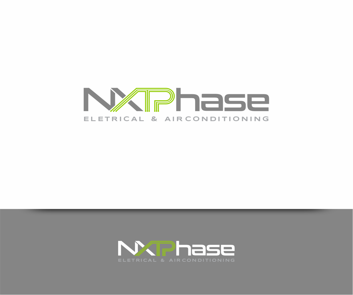 Logo Design by Valmor Harpia for Nxt Phase Electrical & Air Conditioning | Design #36795403