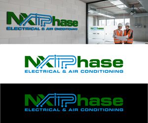 Diseño de Logo por Ansh Design para Nxt Phase Electrical & Air Conditioning | Diseño: #36783917