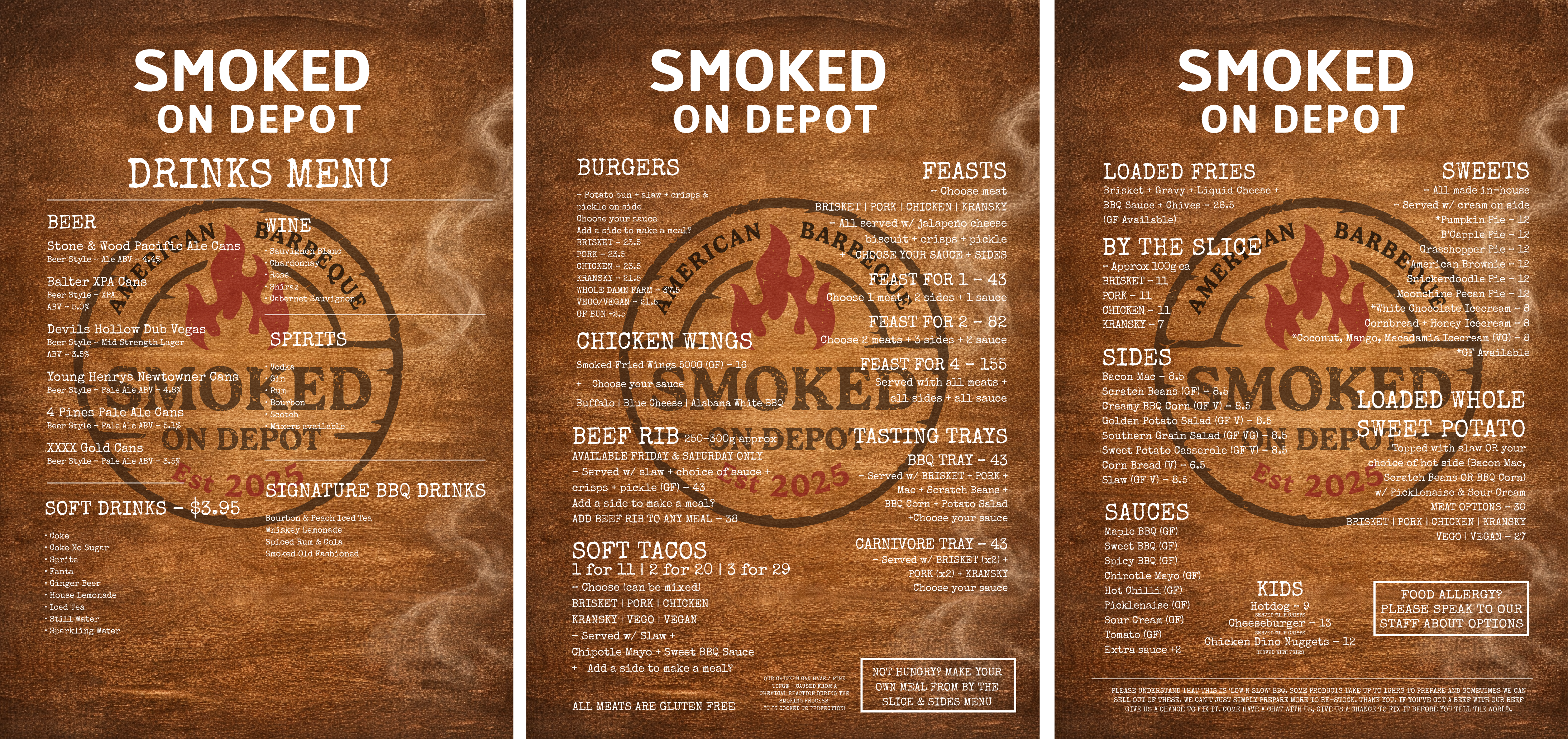 Menu Design by ainee4 for this project | Design #36796038