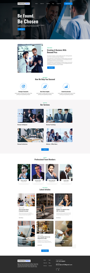 Wordpress Design by Anup Innovations for this project | Design: #36789278