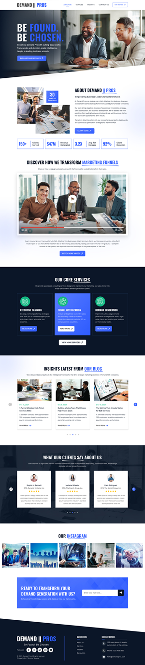 Wordpress Design by Sbss for this project | Design: #36830755