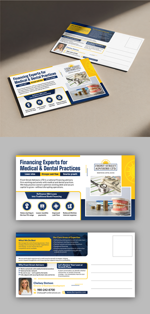 Postcard Design by Impressive Designs for USA Chemical Supply | Design: #36780929