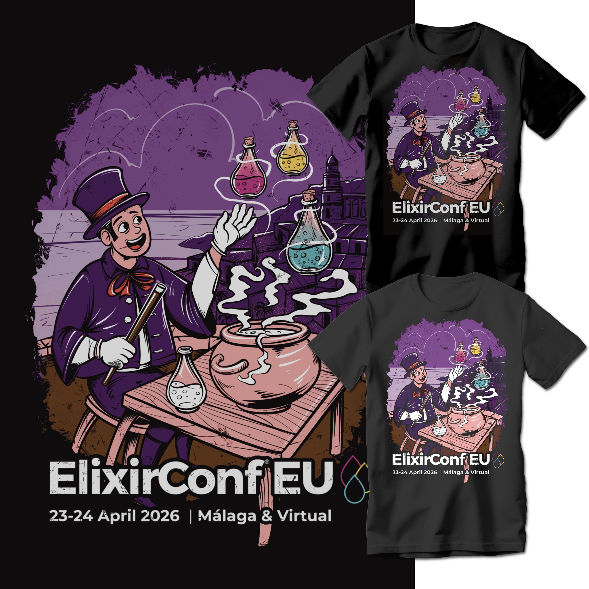 T-Shirt-Design von Falih A für Erlang Solutions Ltd.  | Design #36786520