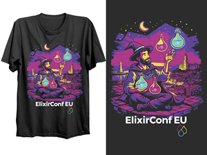 T-Shirt-Design von amda51 für Erlang Solutions Ltd.  | Design: #36784085