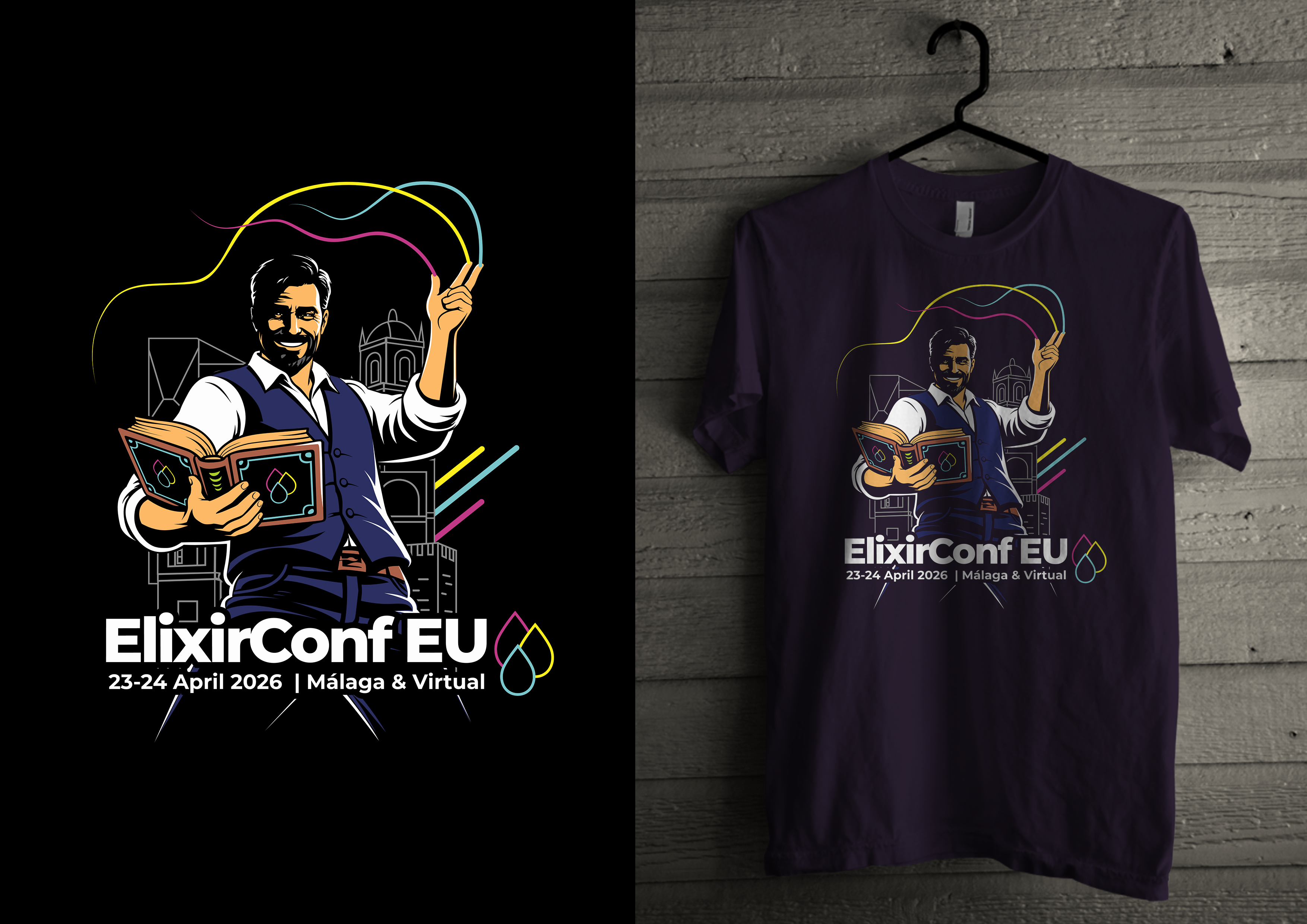 T-shirt Design by denuj for Erlang Solutions Ltd.  | Design #36819455