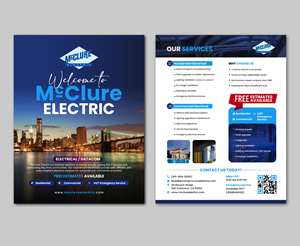 Flyer Design by debdesign for McClure Electric  | Design: #36786638