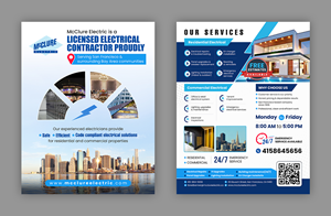 Flyer Design by debdesign for McClure Electric  | Design: #36786937