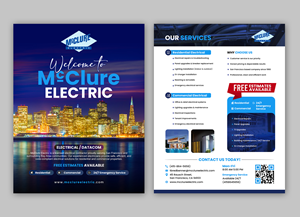 Flyer Design by debdesign for McClure Electric  | Design: #36791554