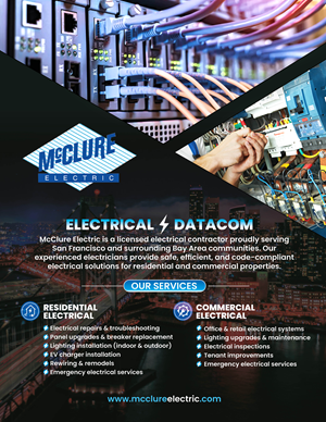 Flyer Design by rkailas for McClure Electric  | Design #36797789