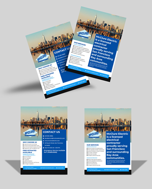 Flyer Design by websmartusa for McClure Electric  | Design #36788250