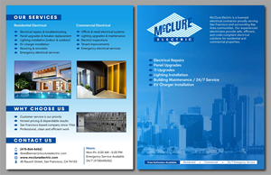 Flyer Design by Fine Graphics House for McClure Electric  | Design #36790146