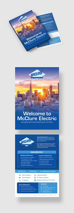 Flyer Design by vcreatived for McClure Electric  | Design: #36839745