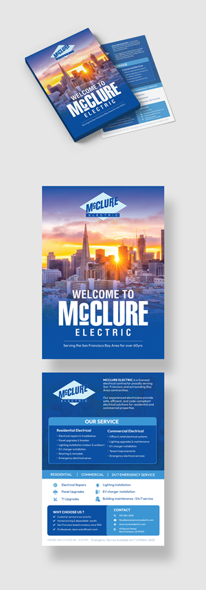 Flyer Design by vcreatived for McClure Electric  | Design: #36839747