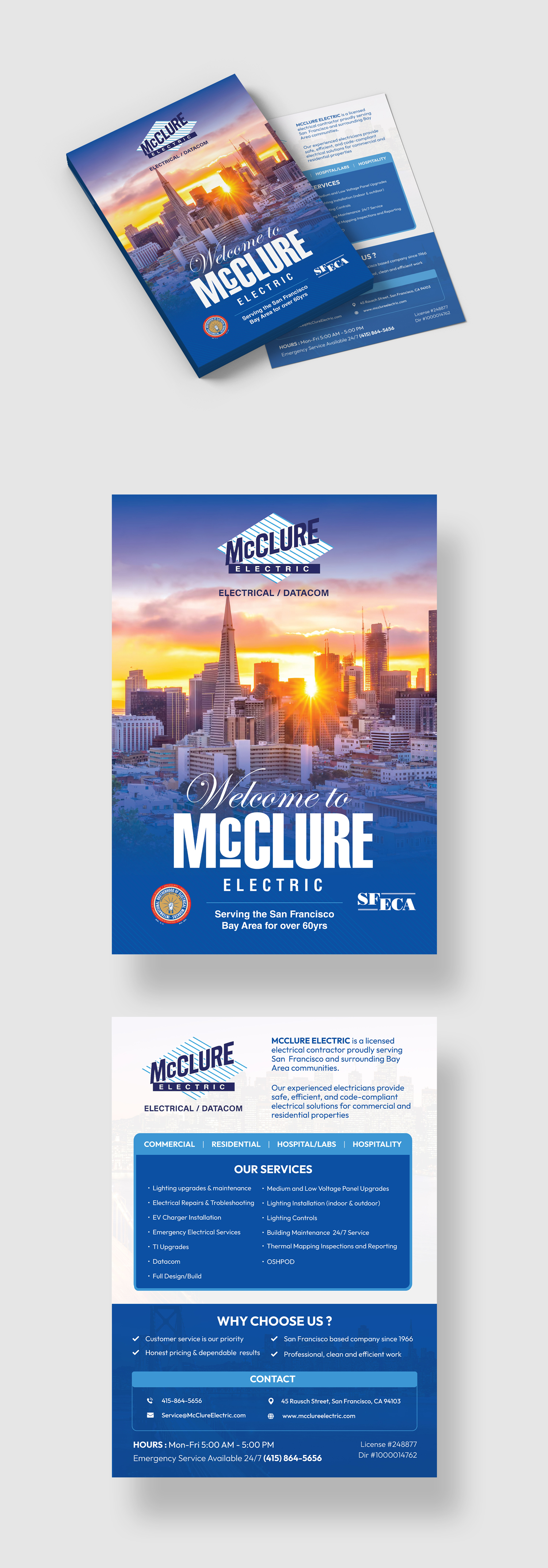 Flyer Design by vcreatived for McClure Electric  | Design #36875104