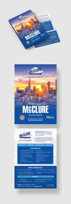 Flyer Design by vcreatived for McClure Electric  | Design: #36894246