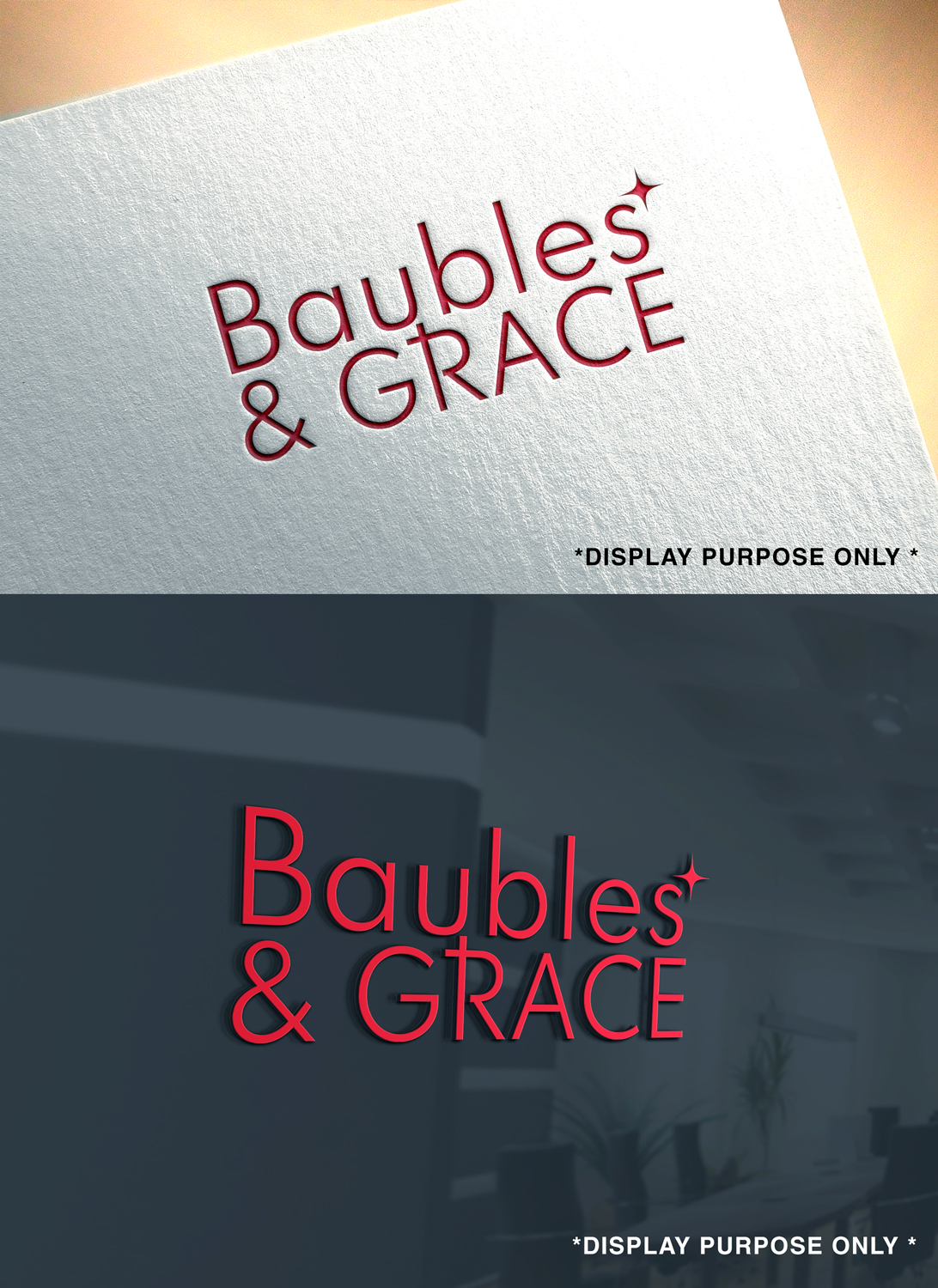 Design de Logo par RaKu 2 pour Baubles & Grace | Design #36815684