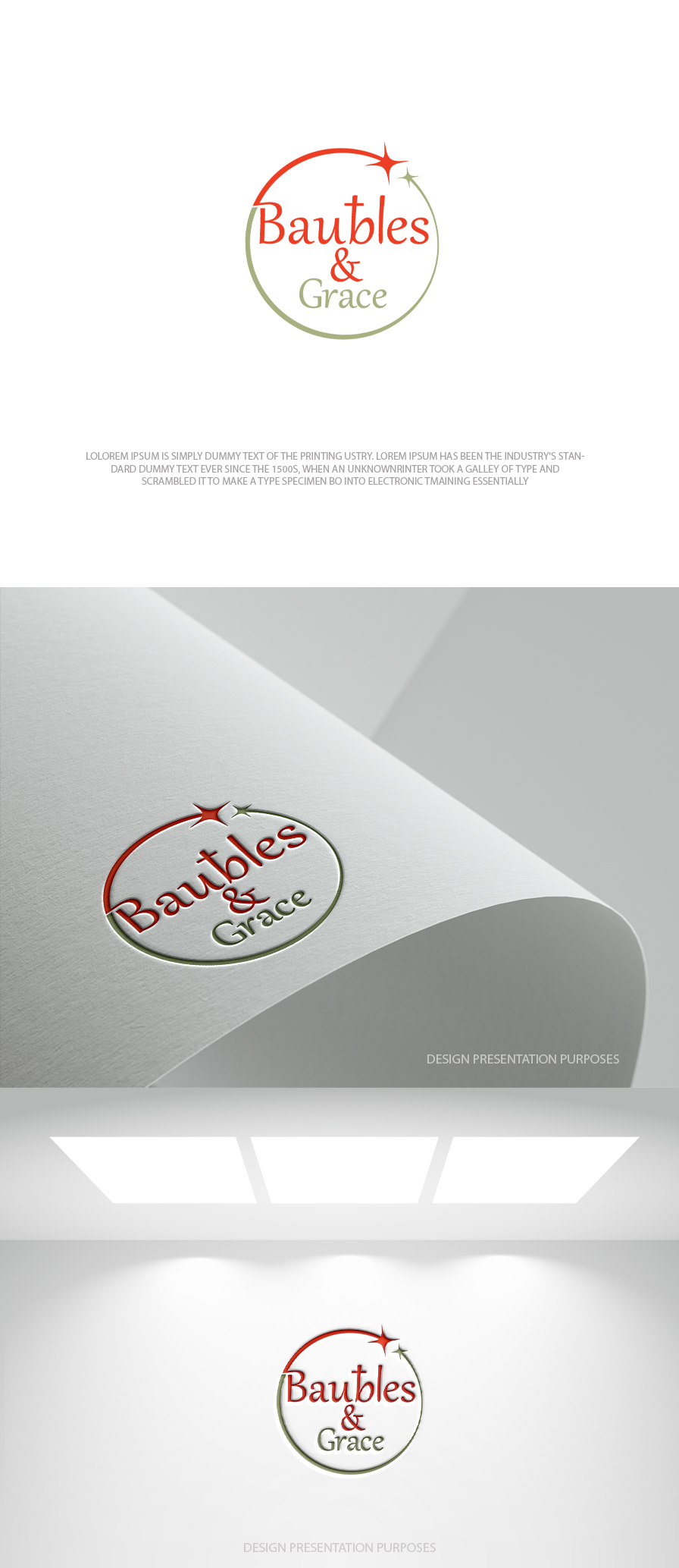 Design de Logo par zebronicgraphic pour Baubles & Grace | Design #36788105