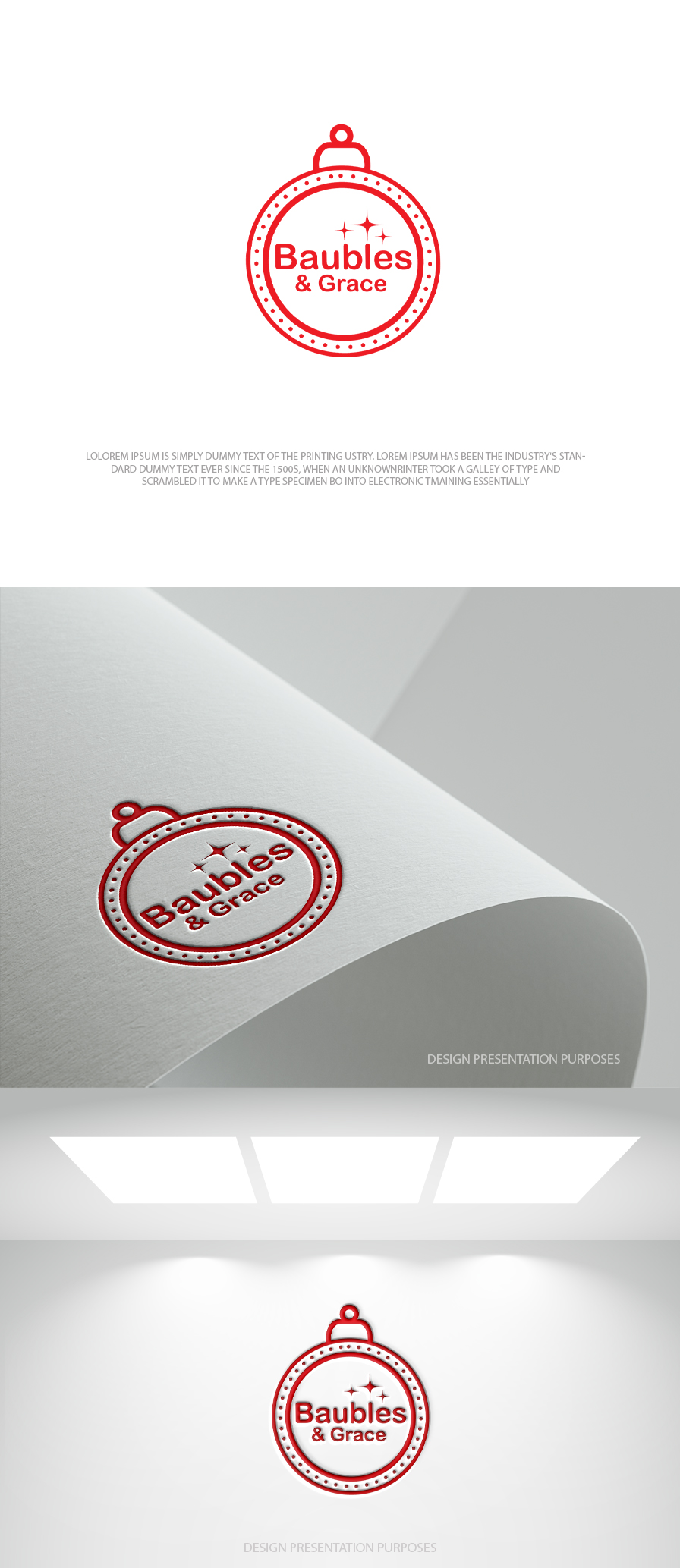 Design de Logo par zebronicgraphic pour Baubles & Grace | Design #36788110