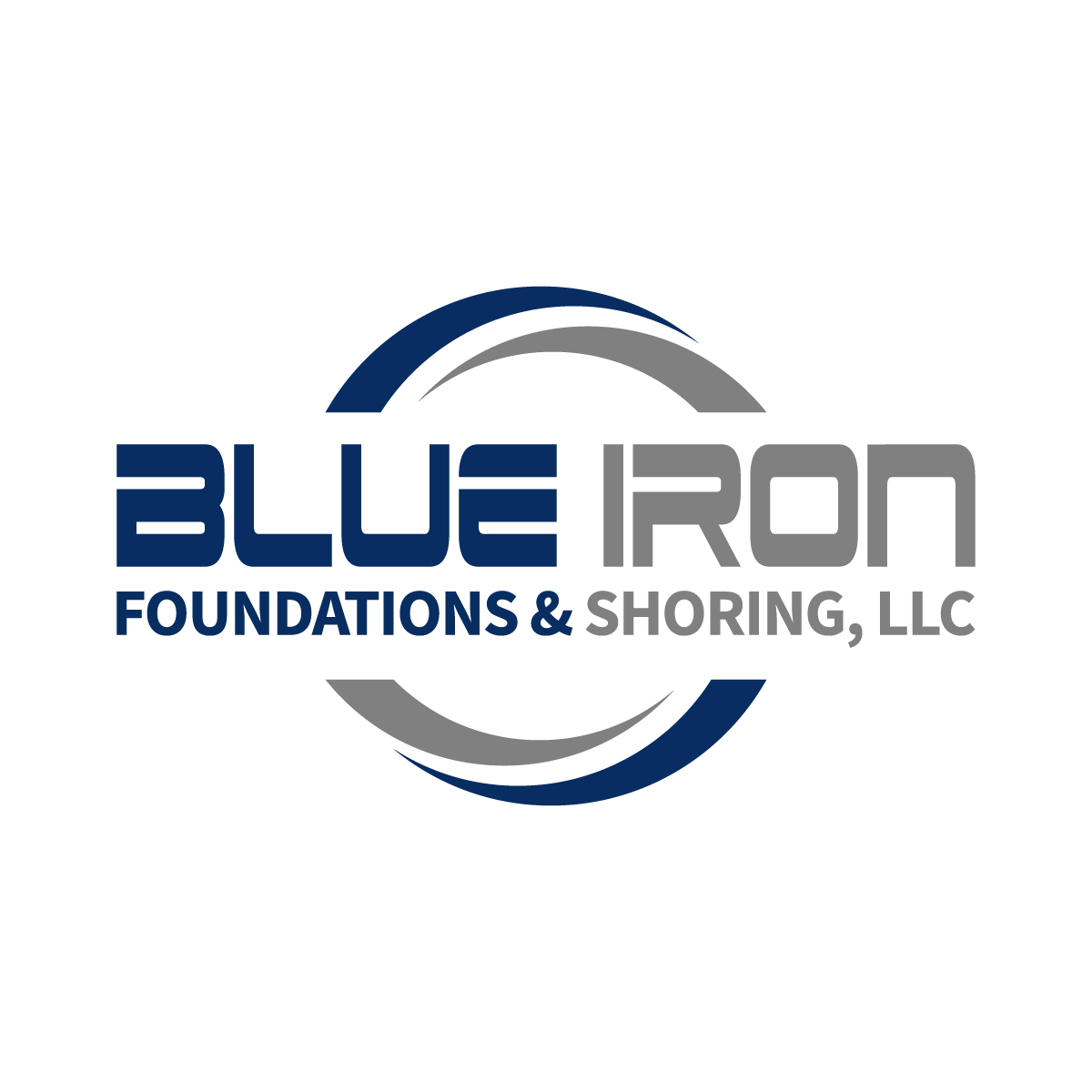 Logo-Design von Sergio Coelho für Blue Iron Foundations & Shoring, LLC | Design #36787052