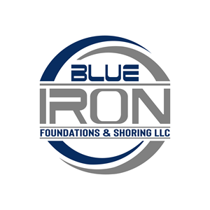 Logo Design by bappa pal for Blue Iron Foundations & Shoring, LLC | Design: #36798457