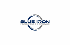 Logo Design by big daddy bojat for Blue Iron Foundations & Shoring, LLC | Design: #36820634