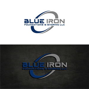 Diseño de Logo por Bingah para Blue Iron Foundations & Shoring, LLC | Diseño: #36817149