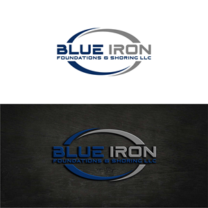Diseño de Logo por Bingah para Blue Iron Foundations & Shoring, LLC | Diseño: #36818765
