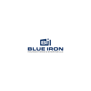 Logo Design by Kaze56 for Blue Iron Foundations & Shoring, LLC | Design: #36785126