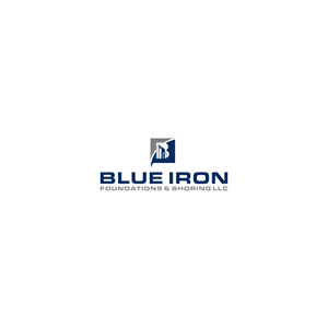 Logo Design by Kaze56 for Blue Iron Foundations & Shoring, LLC | Design: #36785128