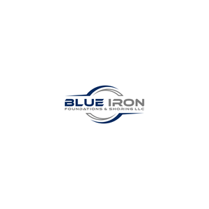 Logo Design by Kaze56 for Blue Iron Foundations & Shoring, LLC | Design: #36785184