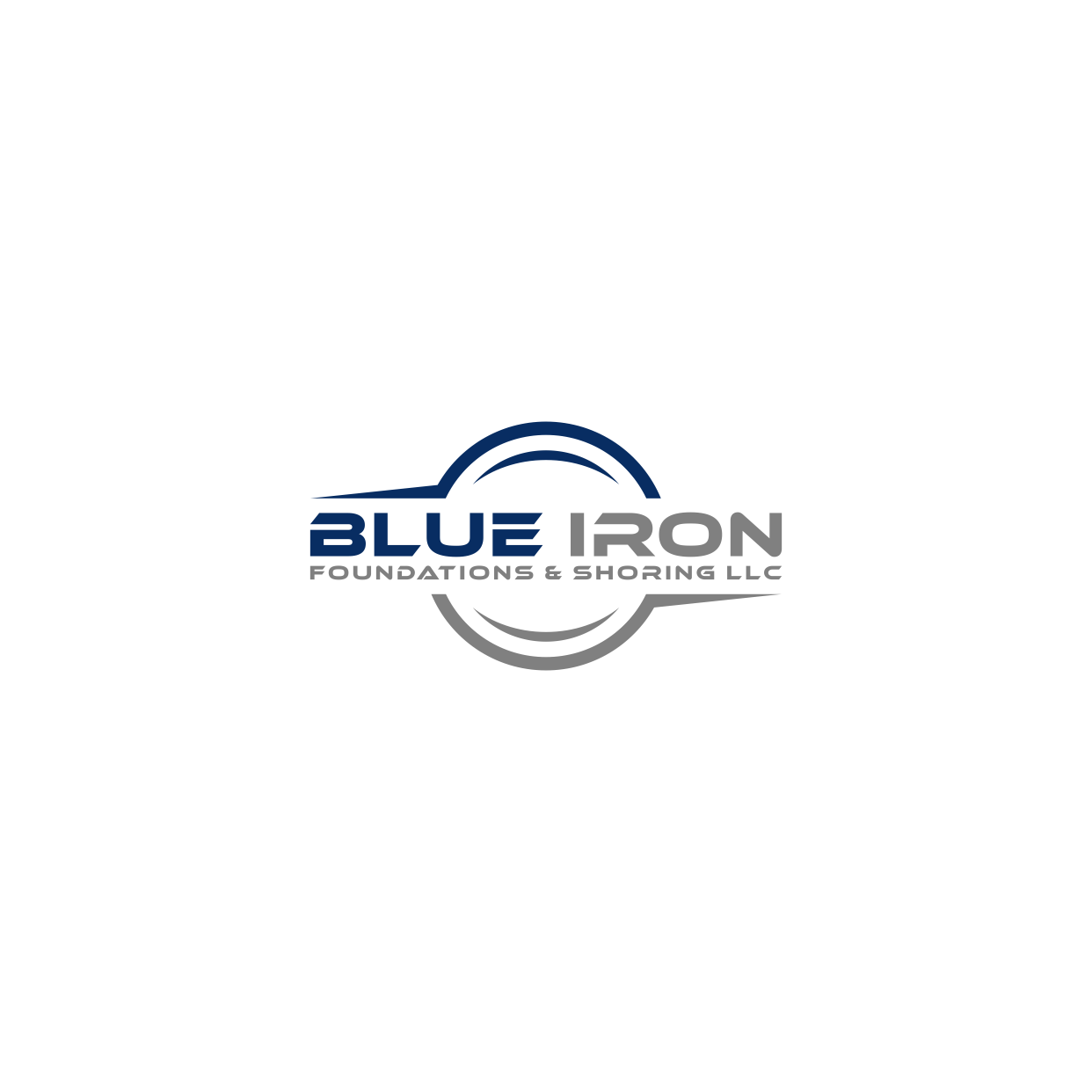 Logo Design by Kaze56 for Blue Iron Foundations & Shoring, LLC | Design #36785280