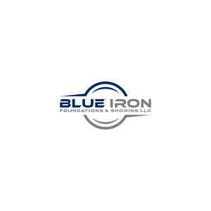 Logo Design by Kaze56 for Blue Iron Foundations & Shoring, LLC | Design: #36785280