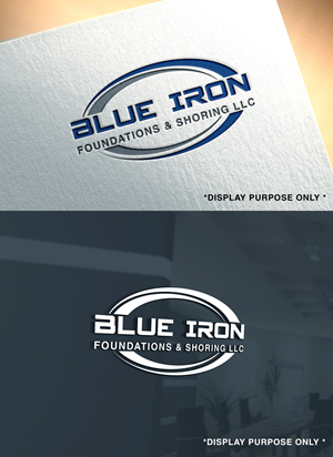 Logo-Design von RaKu 2 für Blue Iron Foundations & Shoring, LLC | Design: #36815685