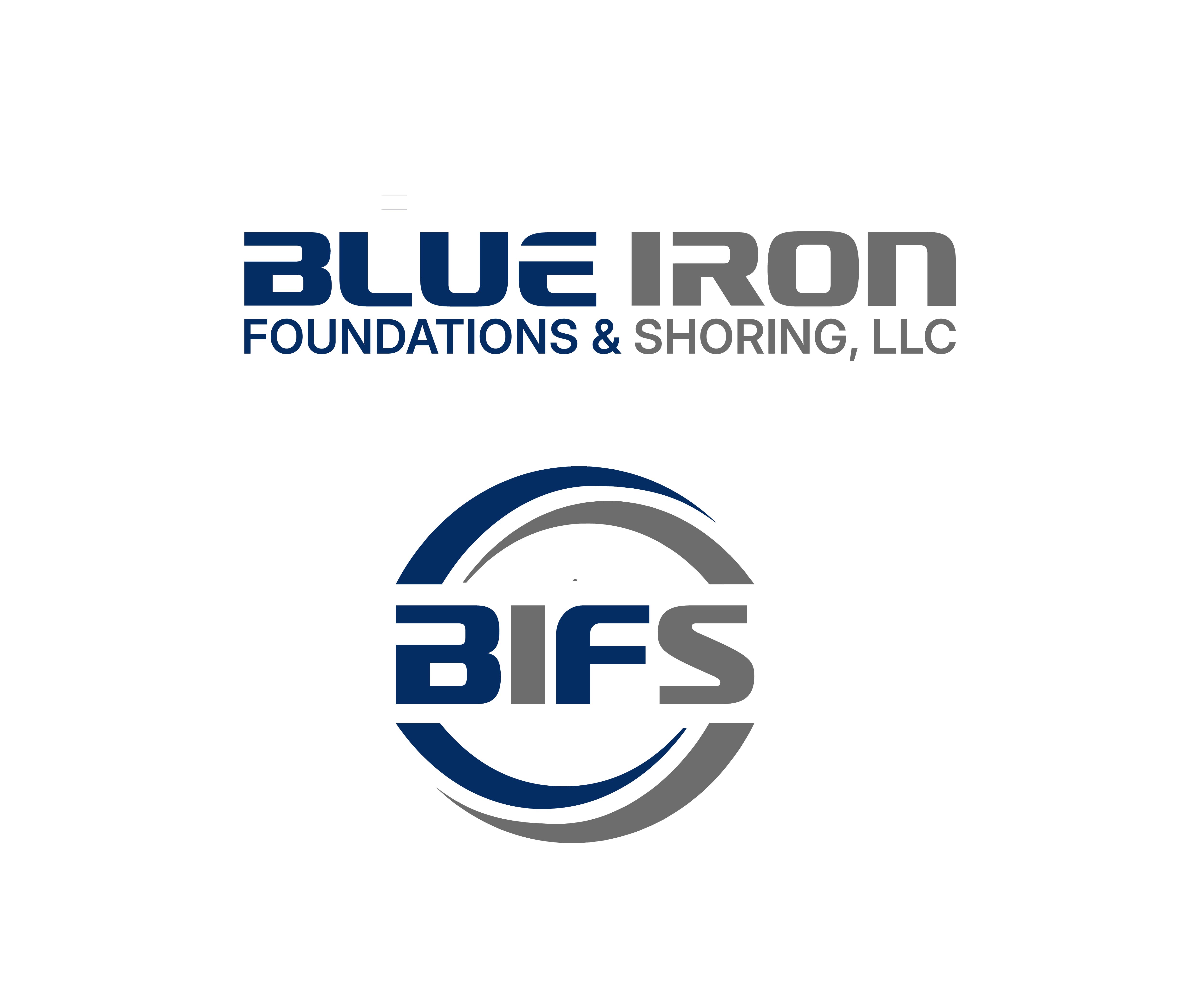 Logo Design by dx_designer for Blue Iron Foundations & Shoring, LLC | Design #36786017