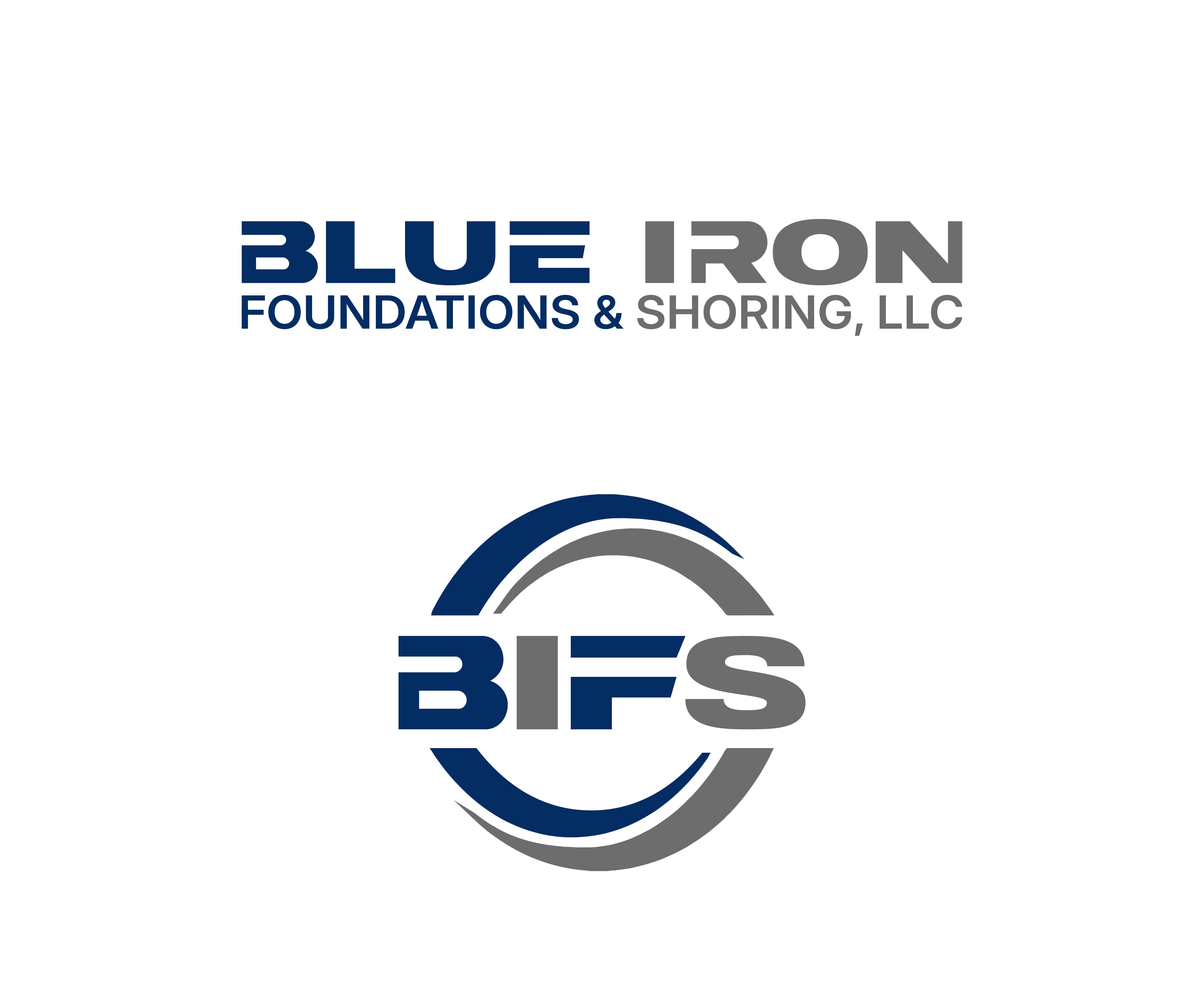 Logo Design by dx_designer for Blue Iron Foundations & Shoring, LLC | Design #36786466