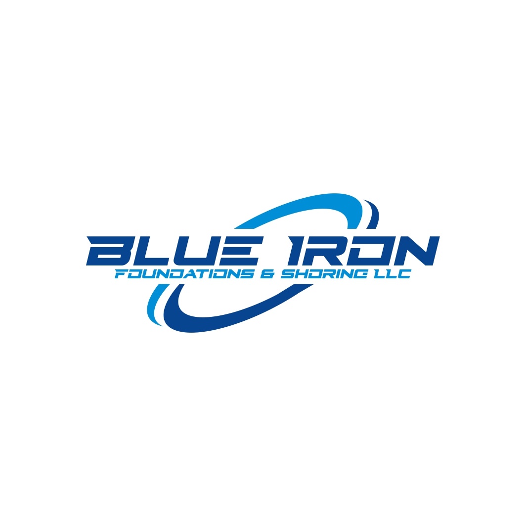Logo Design by DiandraKali for Blue Iron Foundations & Shoring, LLC | Design #36786191