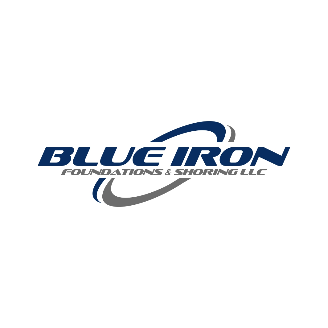 Logo-Design von DiandraKali für Blue Iron Foundations & Shoring, LLC | Design #36788974