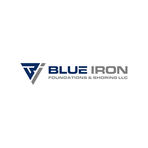 Diseño de Logo por Megan Logan para Blue Iron Foundations & Shoring, LLC | Diseño: #36807478