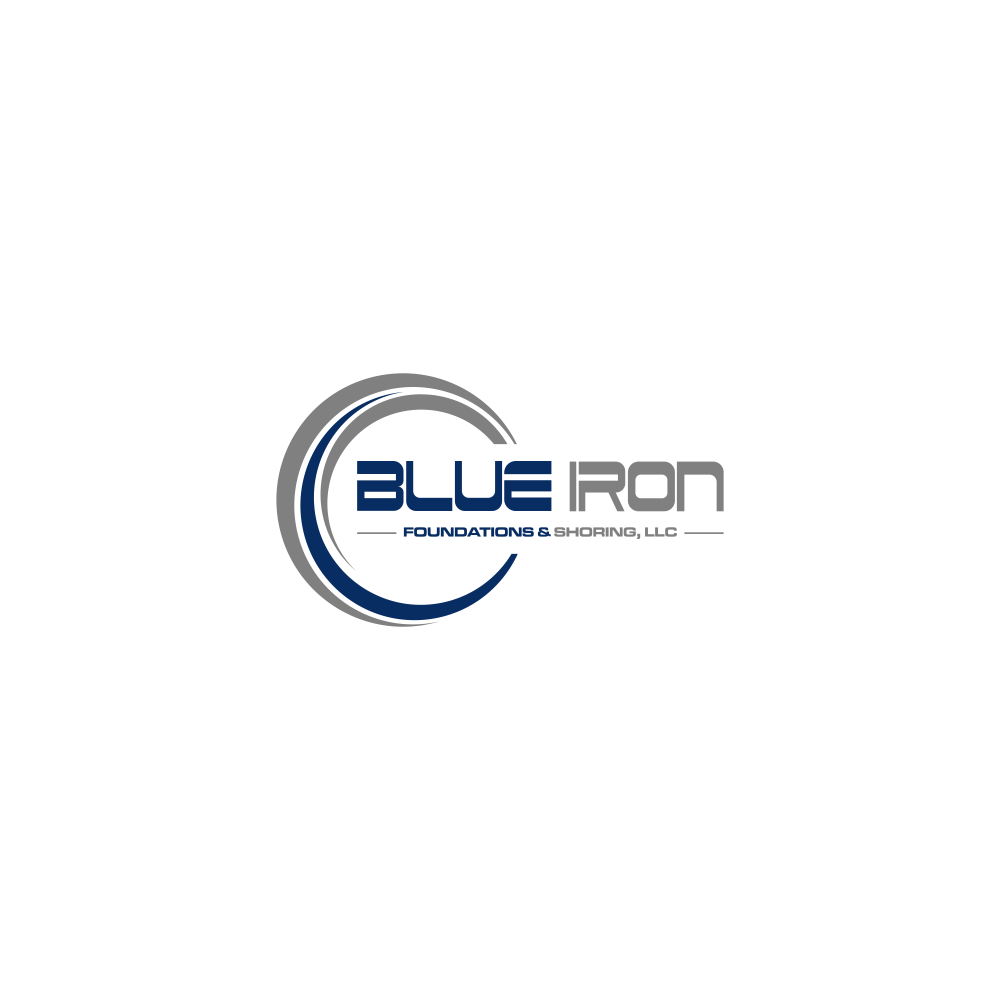Logo-Design von MK_STD für Blue Iron Foundations & Shoring, LLC | Design #36801641