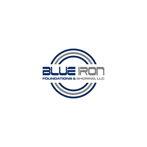 Logo Design by MK_STD for Blue Iron Foundations & Shoring, LLC | Design #36819083