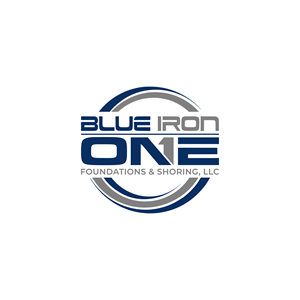 Logo-Design von BANI GD für Blue Iron Foundations & Shoring, LLC | Design: #36786936